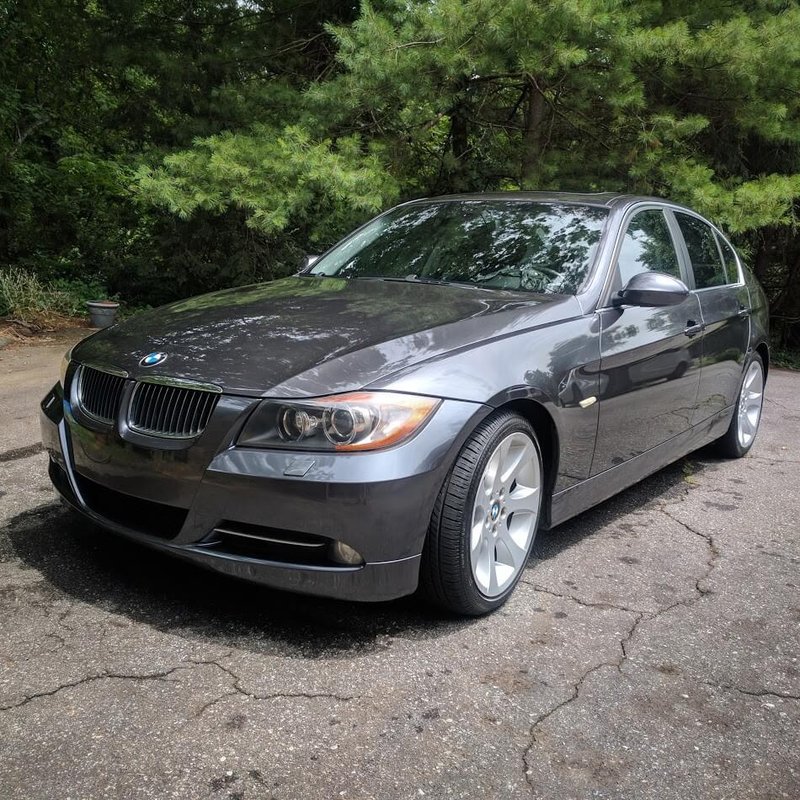 BMW 3-Series after The Works BMW 3-Series Mobile Auto Detailing Asheville