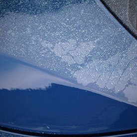 Overspray removal example